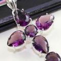 000 croix pendentif pendant amethyste pourpre bijou argent 925 achat vente 1