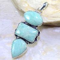 000 pendentif pendant amazonite achat vente bijou argent 925