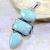 000 pendentif pendant amazonite achat vente bijou argent 925