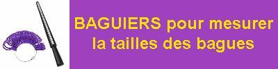 BAGUIERS et TRIBOULET pour mesure tailles bagues