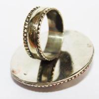 Af 0036 bague afghane ethnique medievale corail turquoise 4