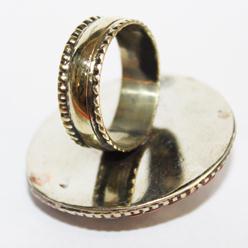 Af 0036 bague afghane ethnique medievale corail turquoise 4