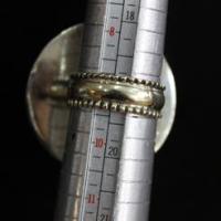 Af 0036 bague afghane ethnique medievale corail turquoise 6