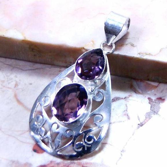 Am 0047b amethyste pendant