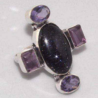 Am 1035a bague t59 medievale croix amethyste pourpre 1900 achat vente argent 925