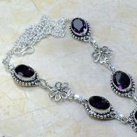 Am 1050c collier parure sautoir 1900 amethyste pourpre bijou achat vente argent 925