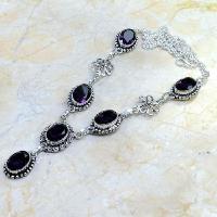 Am 1050e collier parure sautoir 1900 amethyste pourpre bijou achat vente argent 925