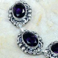 Am 1062d bracelet amethyste violette pourpre bijou achat vente argent 926