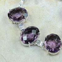 Am 1106c bracelet 1900 belle epoque amethyste violette pourpre bijou achat vente argent 925