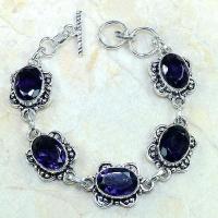 Am 1113c bracelet 1900 belle epoque amethyste violette pourpre bijou achat vente argent 925