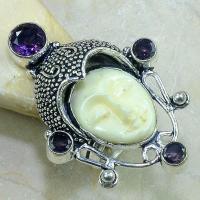 Am 1123b bague t55 bouddha amethyste jade achat vente argent 925