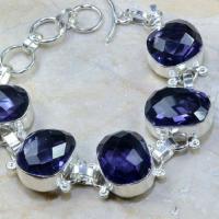 Am 1128b bracelet 1900 belle epoque amethyste violette pourpre bijou achat vente argent 925