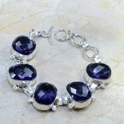 Am 1128a bracelet 1900 belle epoque amethyste violette pourpre bijou achat vente argent 925