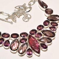 Am 1131c collier parure sautoir 1900 amethyste pourpre bijou achat vente argent 925