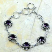 Am 1134a bracelet 1900 belle epoque amethyste violette pourpre bijou achat vente argent 925