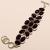 Am 1147d bracelet 1900 belle epoque amethyste violette pourpre bijou achat vente argent 926