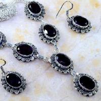 Am 1197c parure collier boucles pendants oreilles amethyste pourpre bijou achat vente argent 925