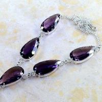 Am 1198b collier parure sautoir 1900 peridot amethyste pourpre bijou achat vente