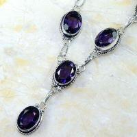 Am 1207b collier parure sautoir 1900 amethyste pourpre bijou achat vente