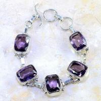Am 1219d bracelet 1900 belle epoque amethyste violette pourpre bijou achat vente argent 925