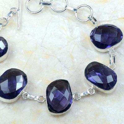 Am 1223b bracelet 1900 belle epoque amethyste violette pourpre bijou achat vente argent 925