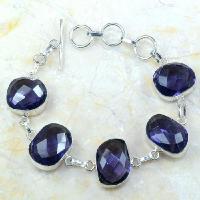 Am 1223d bracelet 1900 belle epoque amethyste violette pourpre bijou achat vente argent 925