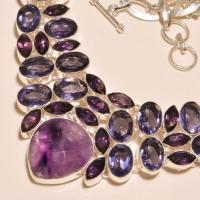 Am 1225b collier parure sautoir 1900 amethyste pourpre bijou achat vente 2