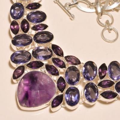 Am 1225c collier parure sautoir 1900 amethyste pourpre bijou achat vente