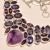 Am 1225b collier parure sautoir 1900 amethyste pourpre bijou achat vente