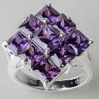 Am 1234b bague t57 fiancailles amethyste pourpre 1900 bijoux achat vente argent 925