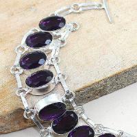 Am 1237c bracelet 1900 belle epoque amethyste violette pourpre bijou achat vente argent 925