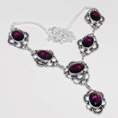 Am 1244a collier parure sautoir 1900 amethyste pourpre bijou achat vente 1