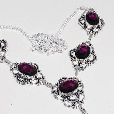 Am 1244a collier parure sautoir 1900 amethyste pourpre bijou achat vente 1