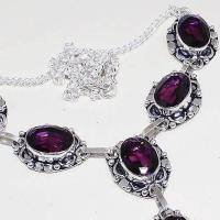 Am 1246c collier parure sautoir 1900 amethyste pourpre bijou achat vente