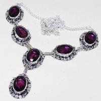 Am 1246d collier parure sautoir 1900 amethyste pourpre bijou achat vente