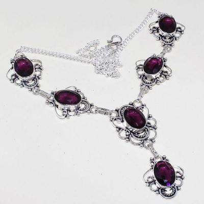 Am 1247b collier parure sautoir 1900 amethyste pourpre bijou achat vente