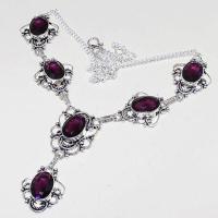 Am 1247d collier parure sautoir 1900 amethyste pourpre bijou achat vente