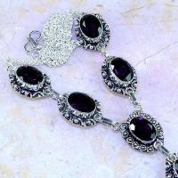 Am 1256c collier parure sautoir 1900 amethyste pourpre bijou achat vente