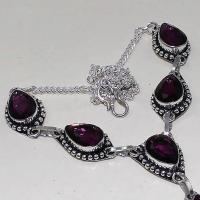 Am 1285c collier parure sautoir 1900 amethyste pourpre bijou achat vente