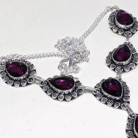 Am 1286c collier parure sautoir 1900 amethyste pourpre bijou achat vente