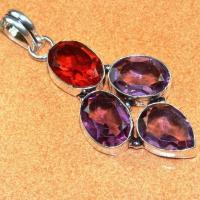 Am 1296a pendant pendentif amethyste pierre lithotherapie gemme achat vente bijou argent 925