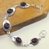 Am 1333a bbracelet medievale amethyste violet 1900 bijoux achat vente argent 925