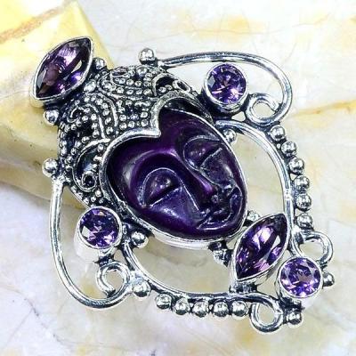 Am 1343c bague chevaliere t53 bouddha amethyste violet 1900 bijoux achat vente argent 925