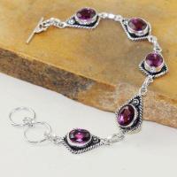 Am 1348d bracelet medievale amethyste violet 1900 bijoux achat vente argent 925