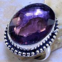 Am 1413a bague chevaliere t59 20x25mm amethyste pourpre violet 1900 achat vente argent 925