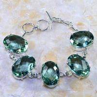 Am 2053d bracelet amethyste verte bijou achat vente argent 925