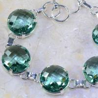 Am 2054b bracelet amethyste verte bijou achat vente argent 925