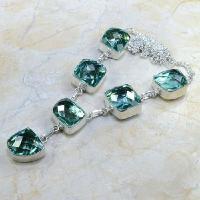 Am 3127d collier parure sautoir aigue marine 1900 verte bijou achat vente argent 925