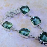 Am 3131c collier parure sautoir aigue marine 1900 verte bijou achat vente argent 925