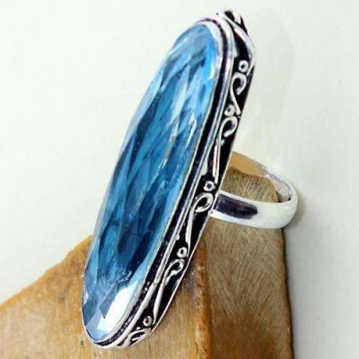 Am 3210b bague t56 aigue marine bijou achat vente argent 925